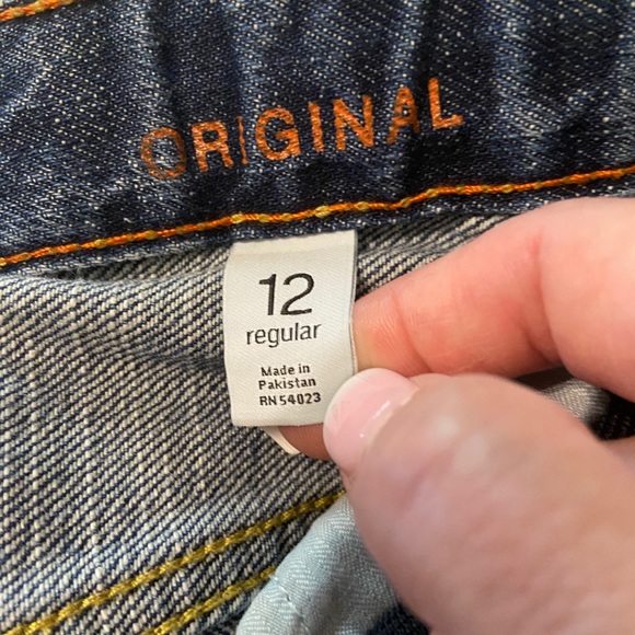 Gap 1969 Original Boys Jeans Size 12 Regular - Picture 5 of 7